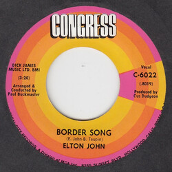 Elton John Border Song USED VINYL 7INCH 45 RPM SINGLE