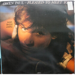 Owen Paul Pleased To Meet You Vinyl 12" USED