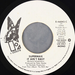 Supermax It Ain't Easy Vinyl 7" USED