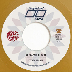 Stereo League Operator, Please / Seasons of Trouble USED VINYL 7INCH 45 RPM SINGLE STEREO