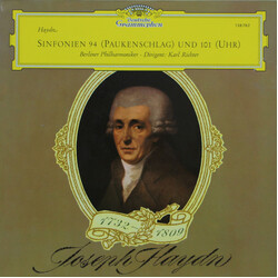 Joseph Haydn / Berliner Philharmoniker / Karl Richter Sinfonien 94 (Paukenschlag) Und 101 (Uhr) Vinyl LP USED