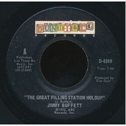 Jimmy Buffett The Great Filling Station Holdup USED VINYL 7INCH 45 RPM