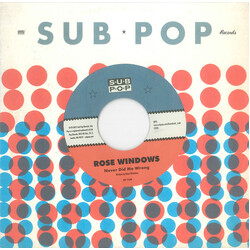 Rose Windows Never Did Me Wrong / The Wanton Song USED VINYL 7INCH