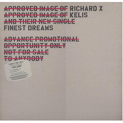 Richard X / Kelis Finest Dreams USED VINYL 12INCH PROMO 45 RPM