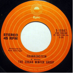 The Edgar Winter Group Frankenstein / Undercover Man VINYL 7" USED