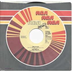 Bob Welch Two To Do Vinyl 7" USED