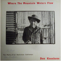 Don Kneebone Where The Mountain Waters Flow Vinyl LP USED