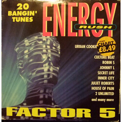 Various Energy Rush: Factor 5 Vinyl LP USED