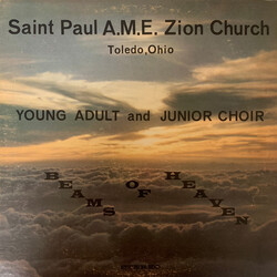 St. Paul A.M.E. Zion Church Young Adult And Junior Choir Beams of Heaven Vinyl LP USED
