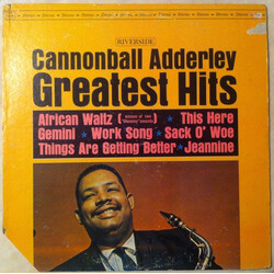 Cannonball Adderley Greatest Hits Vinyl LP USED