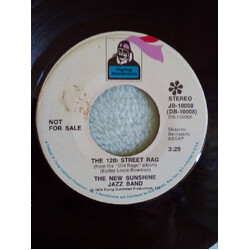 The New Sunshine Jazz Band The 12th Street Rag USED VINYL 7INCH 45 RPM SINGLE PROMO