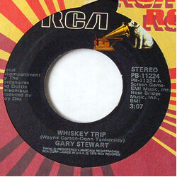 Gary Stewart Whiskey Trip USED VINYL 7INCH SINGLE 45 RPM