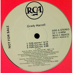 Grady Harrell Fun USED VINYL 12INCH 33 S RPM PROMO STEREO