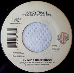 Randy Travis An Old Pair Of Shoes USED VINYL 7INCH 45 RPM SINGLE