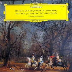 Joseph Haydn / Wolfgang Amadeus Mozart / Amadeus-Quartett Kaiserquartett (Emperor) / Jagdquartett (Hunting) Vinyl LP USED