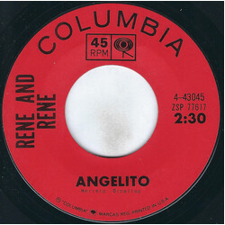 Rene & Rene Angelito / Write Me Soon USED VINYL 7INCH 45 RPM SINGLE STYRENE