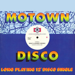 El DeBarge Who's Johnny USED VINYL 12INCH 45 RPM SINGLE SIDED ADVANCE SINGLE PROMO STEREO