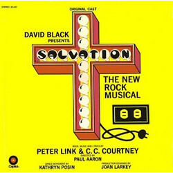Peter Link / C. C. Courtney David Black Presents Salvation The New Rock Musical Vinyl LP USED