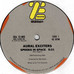 Aural Exciters Spooks In Space VINYL 12" USED