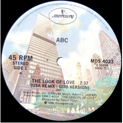 ABC The Look Of Love (USA Remix - Dub Version) VINYL 12" USED
