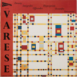Edgard Varèse Density / Intégrales / Offrandes / Hyperprism / Octandre / Ionisation Vinyl LP USED