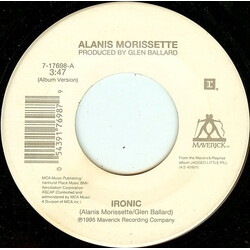 Alanis Morissette Ironic VINYL 7" USED