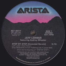 Jeff Lorber / Audrey Wheeler Step By Step USED VINYL 12INCH 33 S RPM STEREO