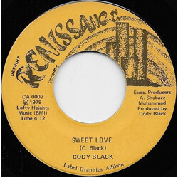 Cody Black Sweet Love / What Goes Around USED VINYL 7INCH 45 RPM SINGLE