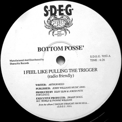 Bottom Posse I Feel Like Pulling The Trigger / Angola Bound Vinyl 12" USED
