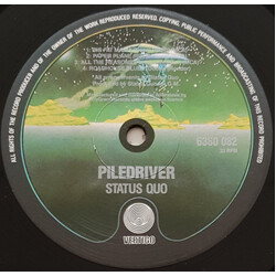 Status Quo Piledriver Vinyl LP USED