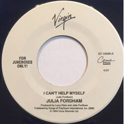 Julia Fordham I Can't Help Myself USED VINYL 7INCH 45 RPM JUKEBOX