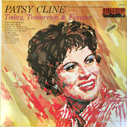 Patsy Cline Today, Tomorrow & Forever Vinyl LP USED