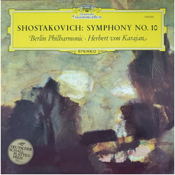 Dmitri Shostakovich / Berliner Philharmoniker / Herbert von Karajan Symphony No. 10 Vinyl LP USED