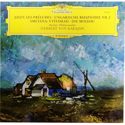 Franz Liszt / Bedřich Smetana / Berliner Philharmoniker / Herbert von Karajan Les Préludes · Ungarische Rhapsodie Nr. 2 / Vyšehrad · Die Moldau Vinyl 