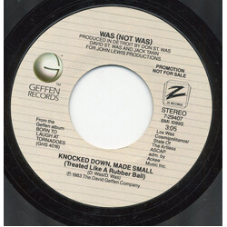 Was (Not Was) Knocked Down, Made Small (Treated Like A Rubber Ball) Vinyl 7" USED