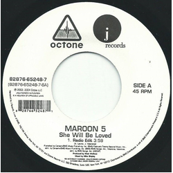 Maroon 5 She Will Be Loved / Sunday Morning Vinyl 7" USED