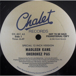 Madleen Kane Cherchez Pas USED VINYL 12INCH PROMO