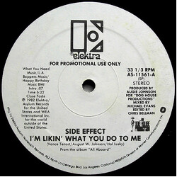 Side Effect I'm Likin' What You Do To Me Vinyl 12" USED