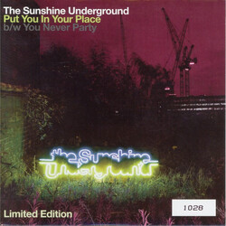 The Sunshine Underground Put You In Your Place USED VINYL 7INCH 45 RPM LIMITED EDITION NUMBERED