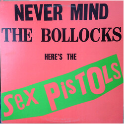 Sex Pistols Never Mind The Bollocks Here's The Sex Pistols Vinyl LP USED