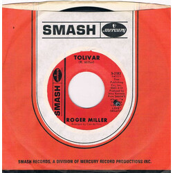 Roger Miller Tolivar Vinyl 7" USED