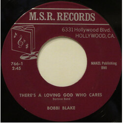 Bobbi Blake / Dick Kent There's A Loving God Who Cares / There's No One Quite Like Jesus USED VINYL 7INCH 45 RPM