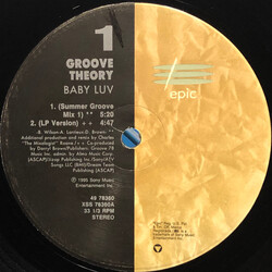 Groove Theory Baby Luv USED VINYL 12INCH