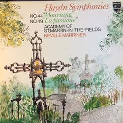 Joseph Haydn / The Academy Of St. Martin-in-the-Fields / Sir Neville Marriner Haydn Symphonies (No. 44 "Mourning" / No. 49 "La Passione") Vinyl LP USE