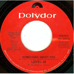 Level 42 Something About You USED VINYL 7INCH 45 RPM SINGLE STYRENE