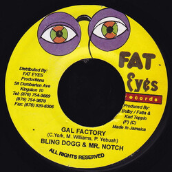 Bling Dawg / Notch / Robyn (2) / Lady Saw Gal Factory / One Night Stand Vinyl 7" USED