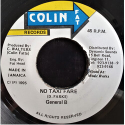 General B No Taxi Fare USED VINYL 7INCH