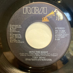 Toby Beau Into The Night / Wink Of An Eye USED VINYL 7INCH 45 RPM SINGLE