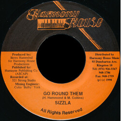 Sizzla Go Round Them USED VINYL 7INCH 45 RPM