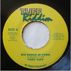 Tony Tuff / God's Children Band Big Dance In Town USED VINYL 7INCH